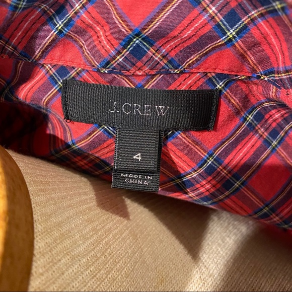 J. Crew Plaid Button Up Shirt - Picture 10 of 10